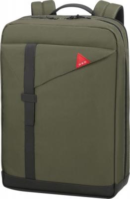 Рюкзак для ноутбука 15.6" Samsonite - полиэстер темно-зеленый