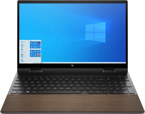 Ноутбук HP Envy x360 15-ed0024ur 15.6" FHD Touch, Intel Core i7-1065G7, 16Gb, 512Gb SSD, no ODD, Win10, черный