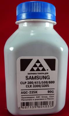 Тонер SAMSUNG CLP 300/315/320/325/360/415/500/510/600/610/660/CLX3300/3305 Black (фл. 90г) AQC-США фас.Россия