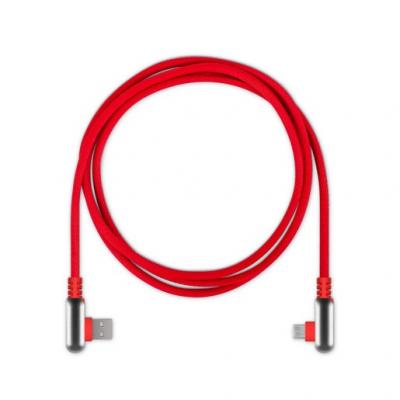 Кабель USB microUSB 1.2м Rombica Digital Electron M круглый красный MPQ-003