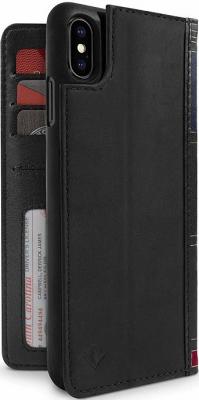 Чехол-книжка Twelve South "BookBook" для iPhone XS Max чёрный 12-1814