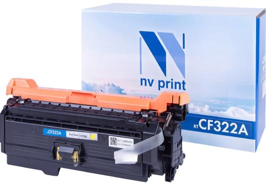 Картридж NVP совместимый NV-CF322A Yellow для HP Color LaserJet M680dn/ M680f/ M680z (16500k)