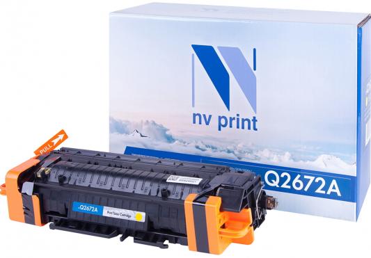 Картридж NVP совместимый NV-Q2672A Yellow для HP Color LaserJet 3550/ 3550N/ 3700DN/ 3700DTN/ 3500/ 3500N/ 3700/ 3700N (4000k)