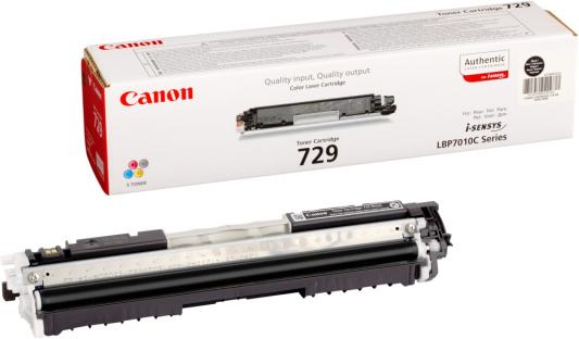 Картридж SuperFine 729 для Canon i-SENSYS LBP-7010 i-SENSYS LBP-7018 1200стр Черный