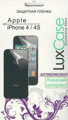 Защитная пленка LuxCase для Apple iPhone 4, Зеркальная