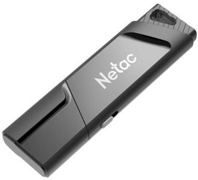 Флешка 32Gb Netac U336S USB 3.0 черный