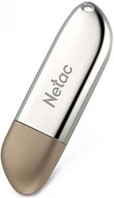 Флешка 8Gb Netac U352 USB 2.0 серебристый