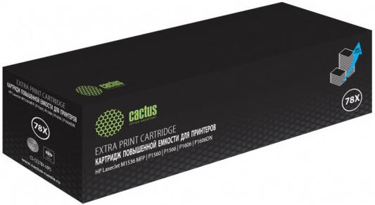 Картридж лазерный Cactus CS-CE278X-MPS черный (3000стр.) для HP LJ P1566/P1606w