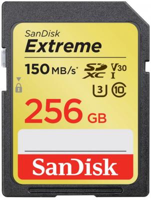 Карта памяти SD XC 256Gb SanDisk SDSDXV5-256G-GNCIN