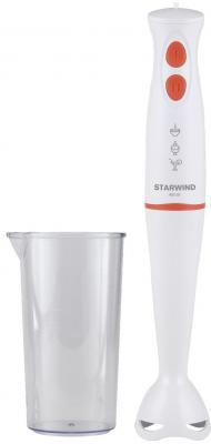 Блендер погружной Starwind SBP1142 400Вт белый/оранжевый