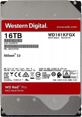 Жесткий диск 3.5" 16 Tb 7200rpm 512Mb cache Western Digital WD161KFGX SATA III 6 Gb/s