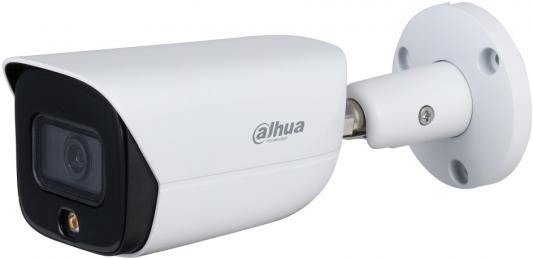 Видеокамера IP Dahua DH-IPC-HFW3449EP-AS-LED-0360B 3.6-3.6мм цветная корп.:белый