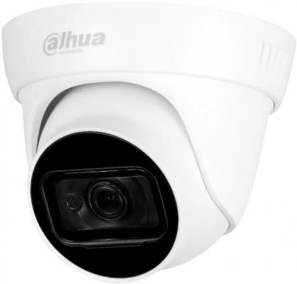 Камера видеонаблюдения Dahua DH-HAC-HDW1230TLP-A-0280B 2.8-2.8мм HD-CVI цветная корп.:белый