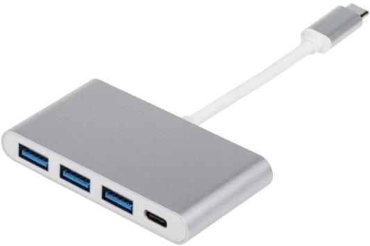 Адаптер USB Type C USB 3.0 0,10м Atcom AT2808 круглый серый