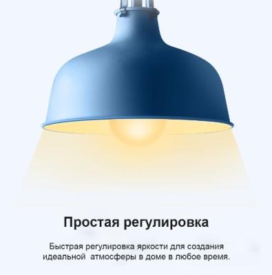 Умная диммируемая Wi-Fi лампа груша TP-LINK TAPO L510E E27 8.7W 2700K