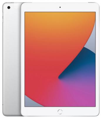 Планшет Apple iPad 2020 10.2" 32Gb Silver Wi-Fi Bluetooth 3G LTE iPadOS MYMJ2RU/A