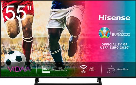 Телевизор LED Hisense 55" 55A7500F черный/Ultra HD/50Hz/DVB-T/DVB-T2/DVB-C/DVB-S/DVB-S2/USB/WiFi/Smart TV (RUS)