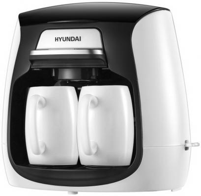 Кофеварка капельная Hyundai HYD-0204 500Вт белый