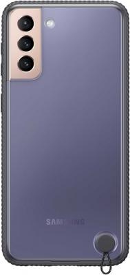 Чехол (клип-кейс) Samsung для Samsung Galaxy S21+ Clear Protective Cover прозрачный/черный (EF-GG996CBEGRU)