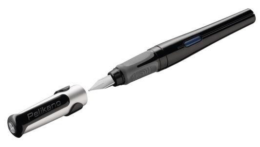 Ручка перьевая перьевая Pelikan Pelikano синий 0.7 мм