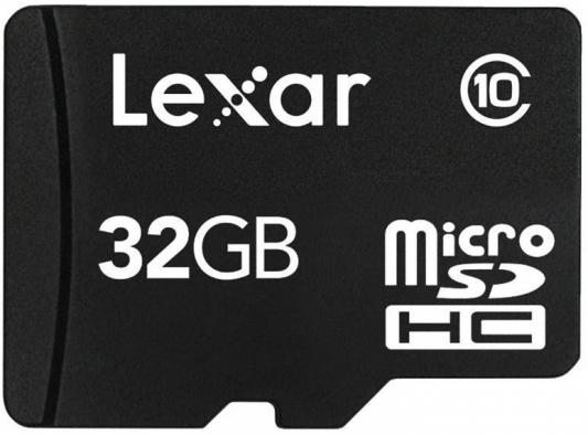LEXAR 32GB  High-Performance C10 microSDHC UHS-I, up to 80MB/s read
