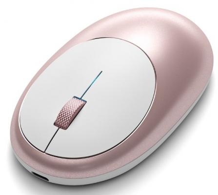 Мышь беспроводная Satechi Satechi M1 розовый Bluetooth ST-ABTCMR