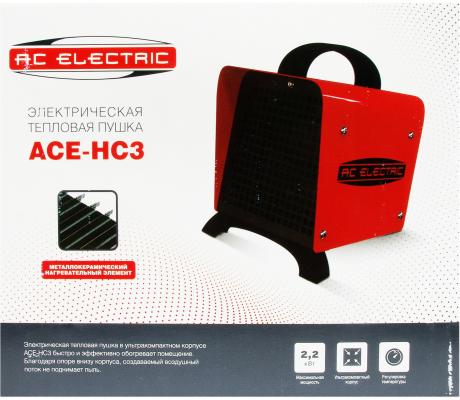 Тепловая пушка Ac electric ACE-HC3 2200 Вт термостат красный