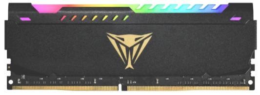 Оперативная память для компьютера 16Gb (1x16Gb) PC4-28800 3600MHz DDR4 DIMM CL20 Patriot Viper Steel RGB PVSR416G360C0