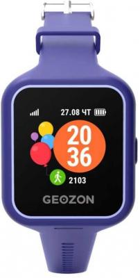 Умное носимое устройство (детские часы-телефон) GEOZON Life (dark blue)