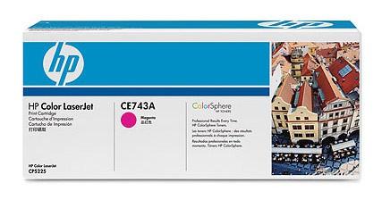 Тонер-картридж HP CE743A пурпурный для CLJ CP5225 (7 300 стр)