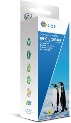 Чернила G&G GG-C13T00R440 желтый70мл для Epson EcoTank 7700/7750 чернила g