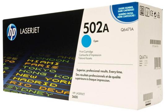 Тонер-картридж HP Q6471A cyan for Color LaserJet 3600