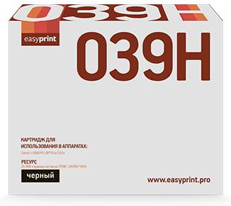 Картридж EasyPrint LC-039H для Canon i-SENSYS LBP351x/352x (25000 стр.) черный, с чипом