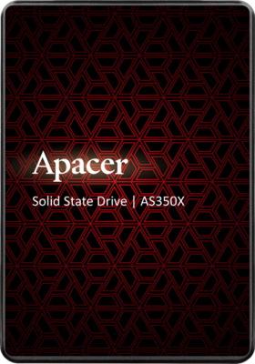 Твердотельный накопитель SSD 2.5" 256 Gb Apacer Panther AS350X Read 560Mb/s Write 540Mb/s 3D NAND TLC AP256GAS350XR-1