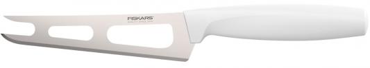 Нож Fiskars 1015987 стальной для сыра прямая заточка белый