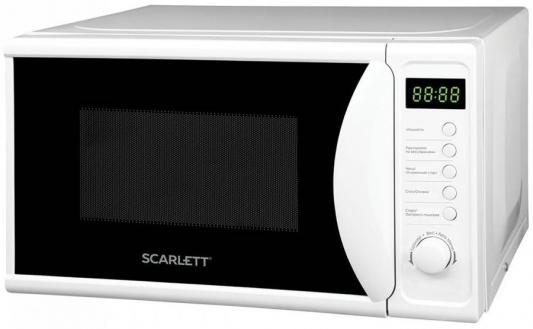 СВЧ Scarlett SC-MW9020S02D 700 Вт белый чёрный