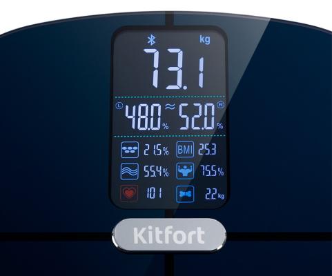 Весы напольные KITFORT KT-809 чёрный