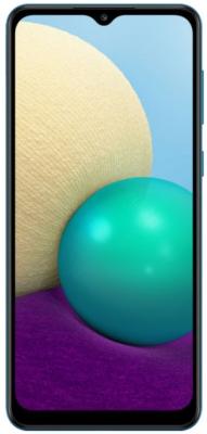 Смартфон Samsung Galaxy A02 32 Gb синий (SM-A022GZBBSER)