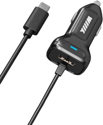 Автомобильное зар./устр. Wiiix CH-4-2-06 2.1A кабель USB Type C