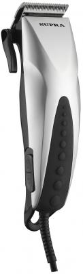 Машинка для стрижки волос Supra HCS-820 серебристый чёрный