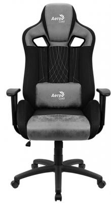 Кресло игровое Aerocool EARL Stone Grey чёрный серый (4710562751307)