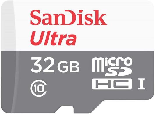 Карта памяти microSDHC 32Gb SanDisk SDSQUNR-032G-GN3MA Ultra