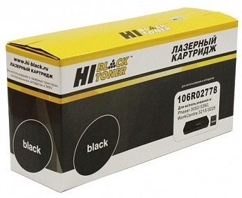 Hi-Black 106R02778 Картридж для Xerox Phaser 3052/3260/WC 3215/3225, 3К картридж hi black hb cb541a