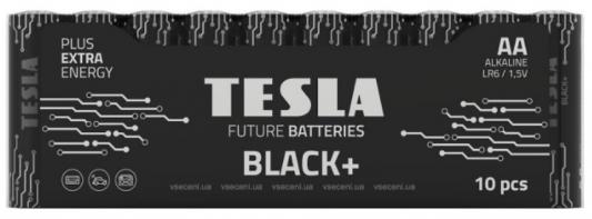 Батарейки Tesla AA BLACK+ 10 MULTIPACK (LR06 / SHRINK) 10 шт (8594183396637)