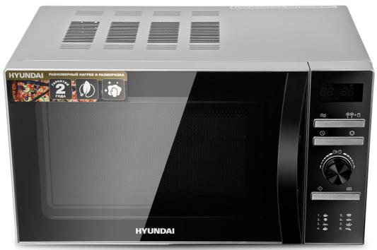 СВЧ Hyundai HYM-D3026 700 Вт серебристый