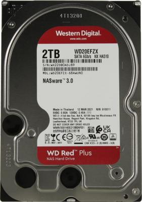 Жесткий диск 3.5" 2 Tb 5400 rpmrpm 128 MbMb cache Western Digital WD20EFZX SATA III 6 Gb/s