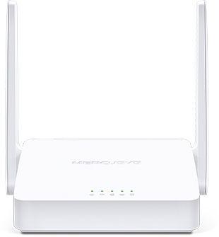 Беспроводной маршрутизатор ADSL Mercusys MW300D 802.11bgn 300Mbps 2.4 ГГц 3xLAN белый