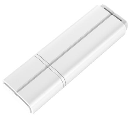 Флэш-накопитель USB2.0 8GB, с колпачком, белый, под нанесение