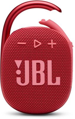 Колонка портативная JBL CLIP 4 1.0 (моно-колонка) Красный
