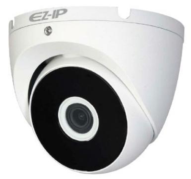 EZ-IP EZ-HAC-T2A11P-0280B Видеокамера HDCVI купольная,1/2.7" 1Мп КМОП, 2.8мм объектив, 4в1(CVI/TVI/AHD/CVBS), IP67